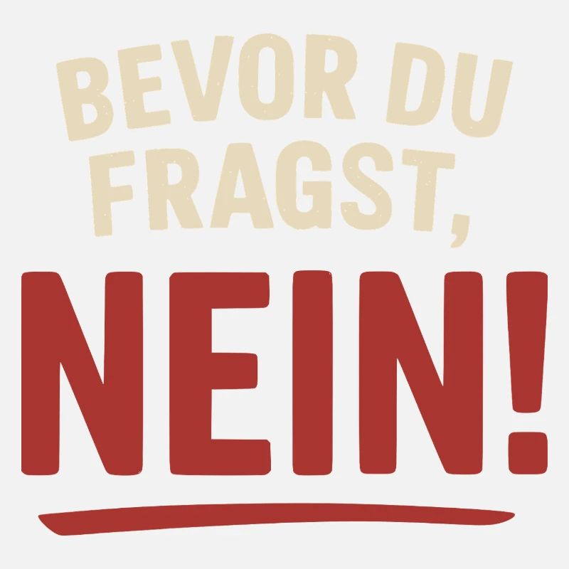 Avant que tu demandes, non !