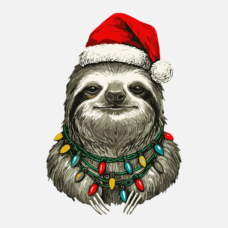 Faultier Weihnachten