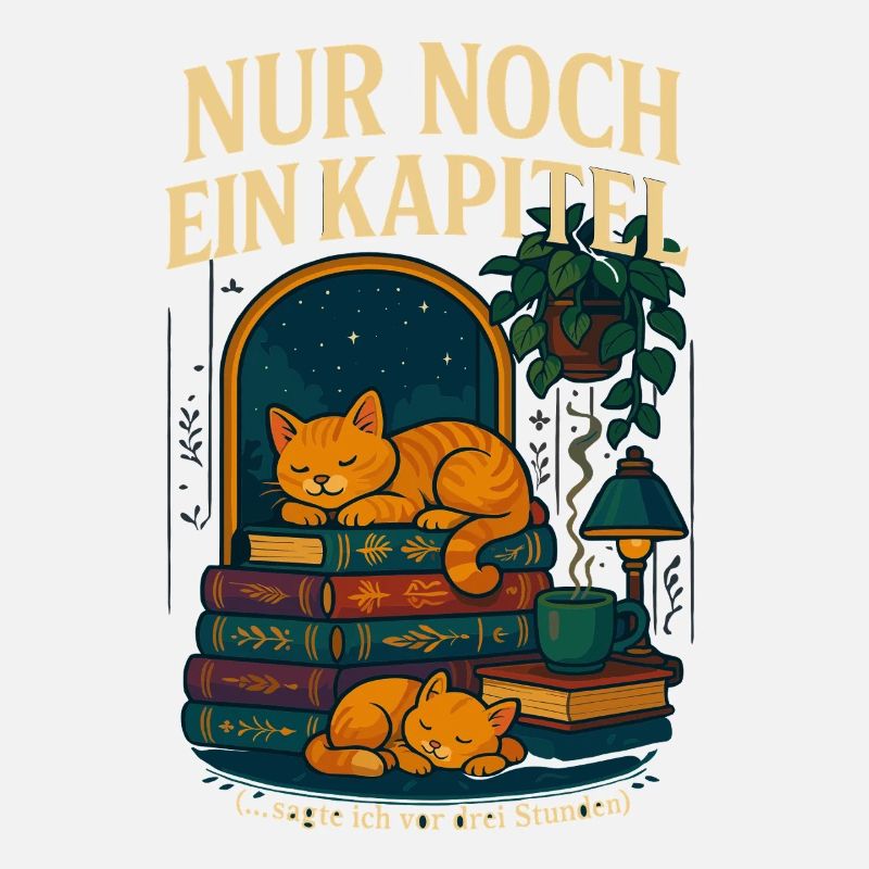 Lesekatze Bücherwurm, Nur noch ein Kapitel