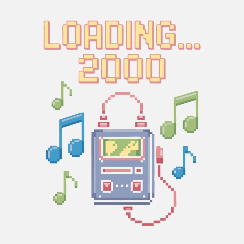 Retro Pixel Design – Chargement 2000