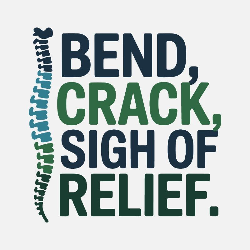 Chiropractor Bend Crack Sigh Of Relief 