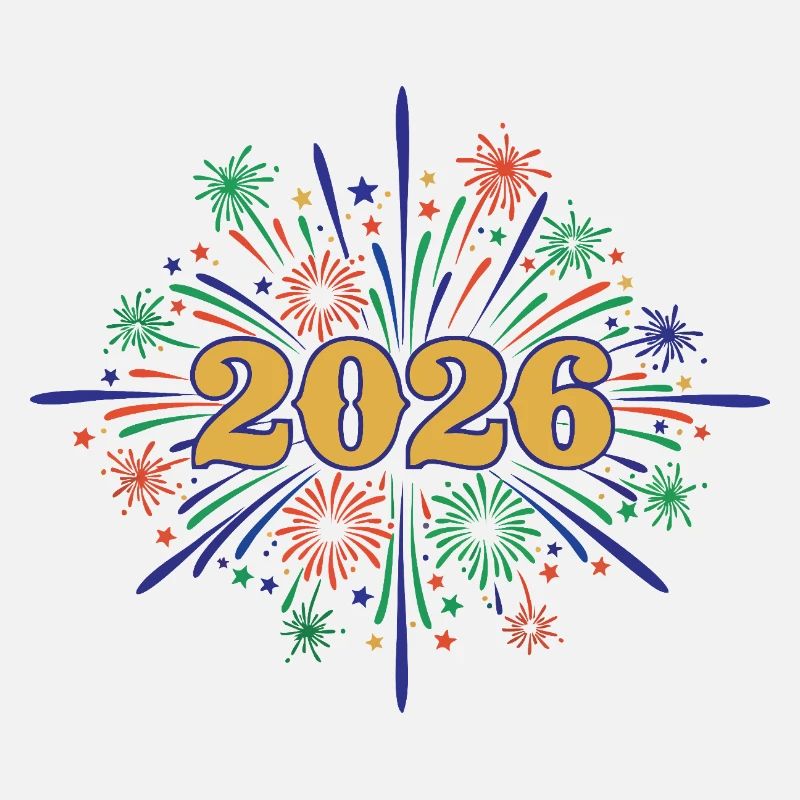 Design der Feuerwerksfeier 2026