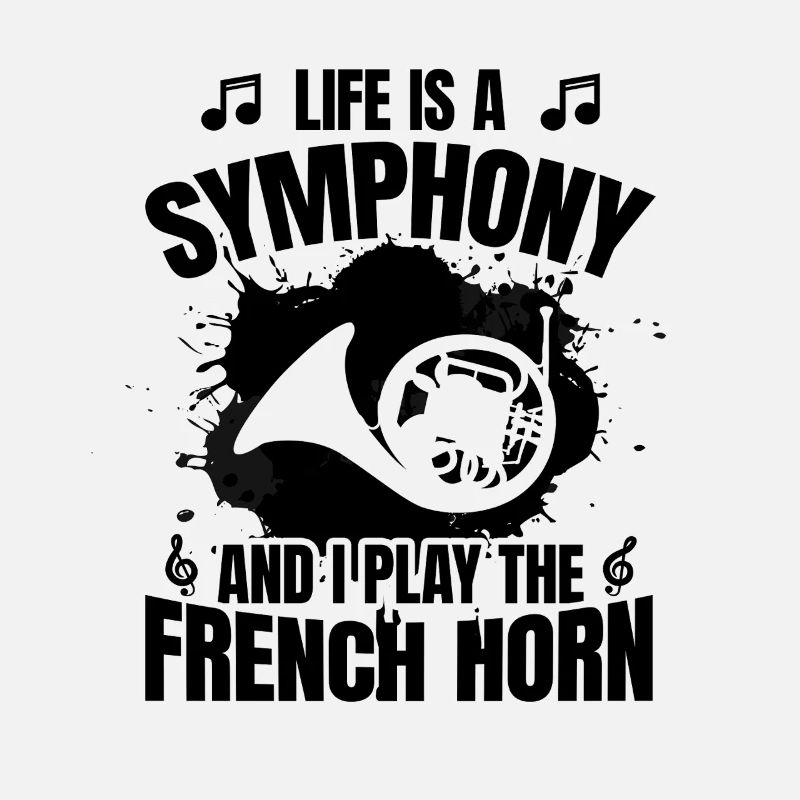 French horn player saying