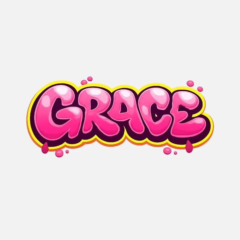 GRACE GRAFFITI NAME FOR PERFECT GIFT PRINTABLE on