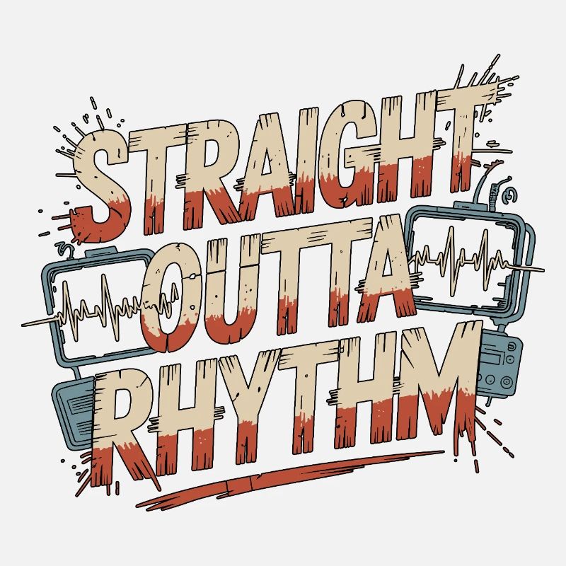Cardiac Tech Straight Outta Rhythm Echo Tech