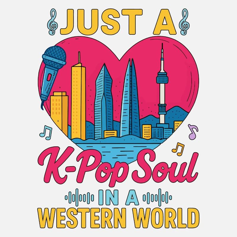 Juste une âme K Pop dans un monde occidental
