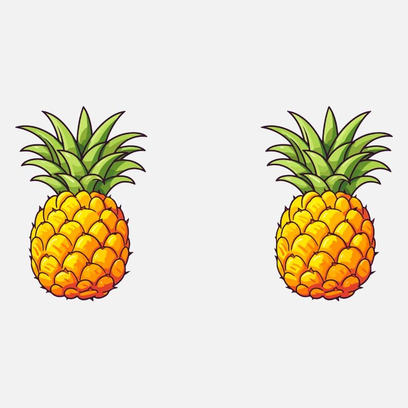 Zwei Ananas