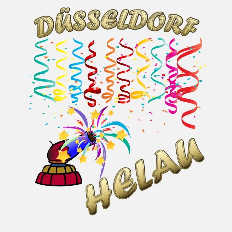 Dusseldorf Helau Festive Confetti