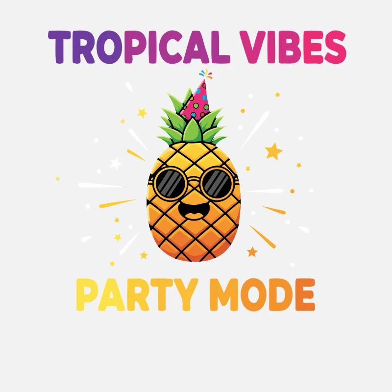 Tropical Vibes Party Pineapple