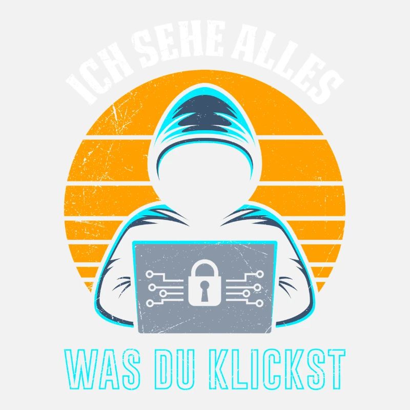 Computer ICH SEHE ALLES WAS DU KLICKST LUSTIG