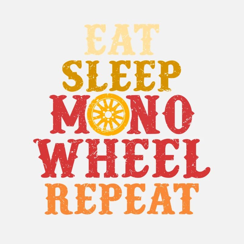 Monowheel Monocyclist