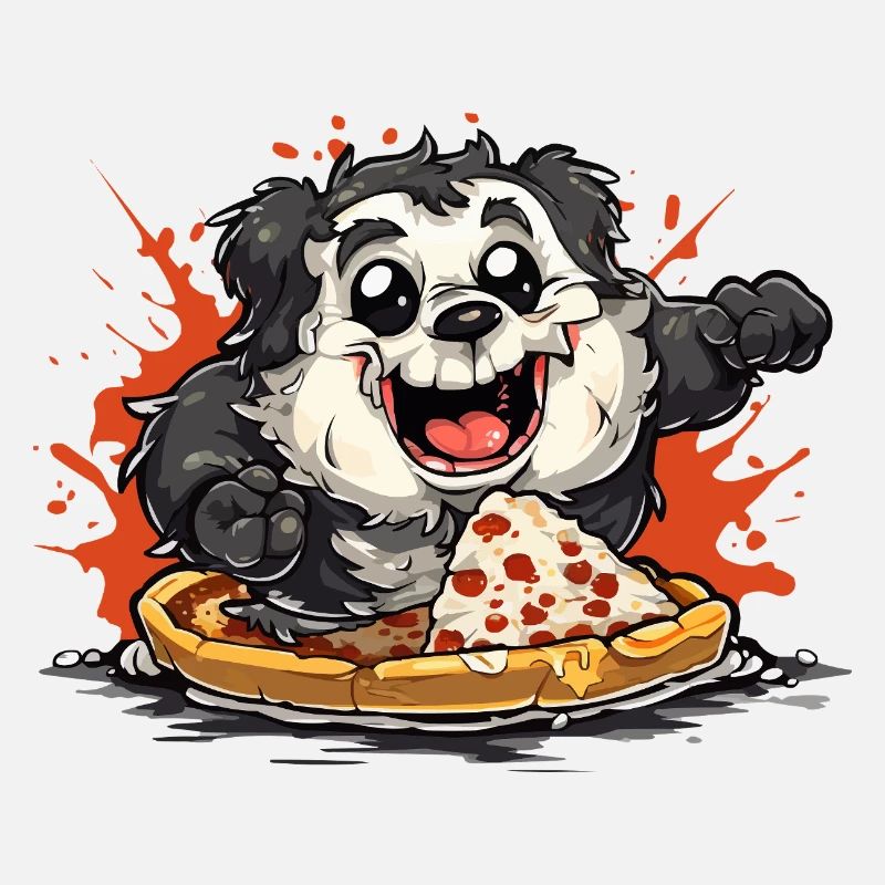 Pizza Panda: Fröhlicher Snack