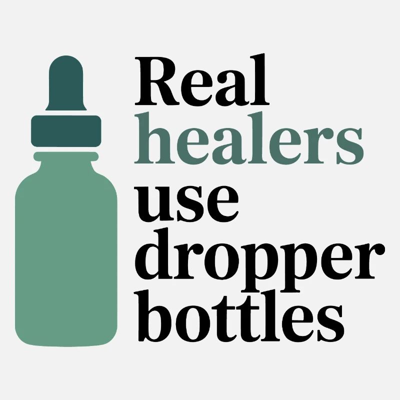 Homéopathie Real Healers Flacons compte-gouttes Profession