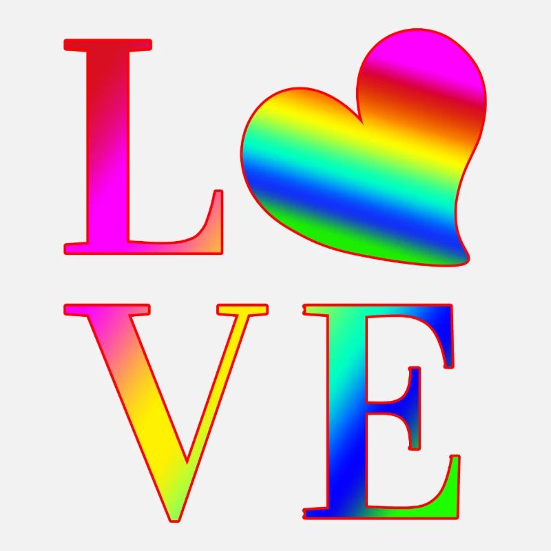 J’ADORE LA TYPOGRAPHIE COLORÉE