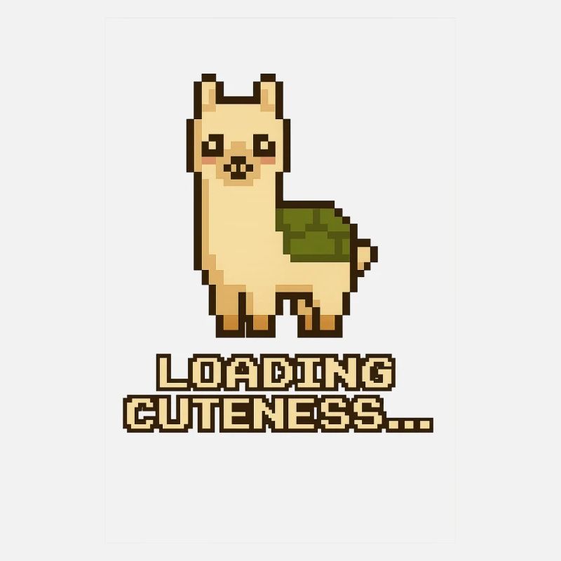Pixel Llama : Chargement mignon