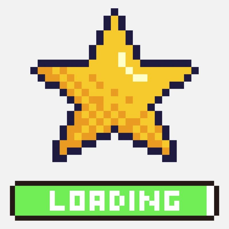 Pixel Star wird geladen