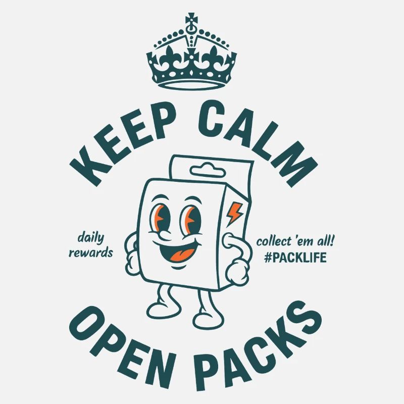 Keep Calm Open Packs Trading Card Packlife