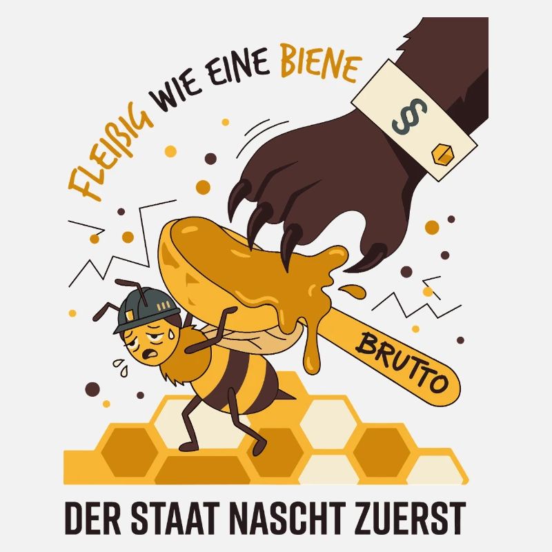 Industrious as a bee The state nibbles first