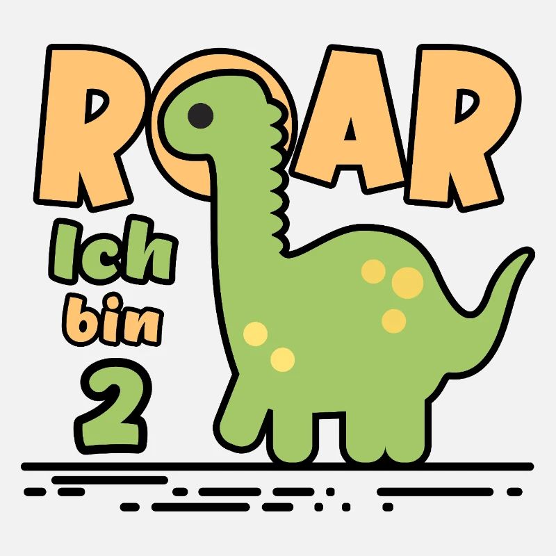 Dinosaure du 2e anniversaire