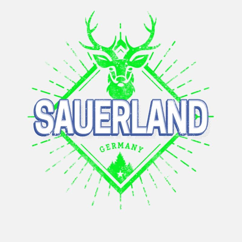 Sauerland Germany Retro Deer Souvenir