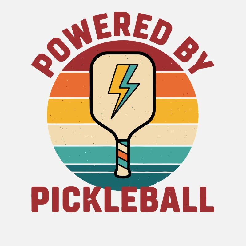 Pickleball Funny Player Powered By Pickleball