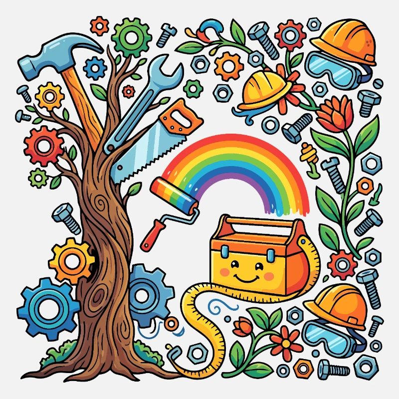 Rainbow Workshop Adventure Artisan Artwork