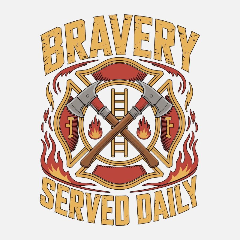 Le lieutenant de pompier Bravery a servi dans l’équipe de secours quotidienne