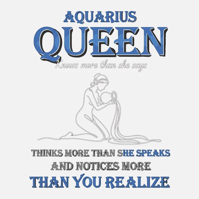 Aquarius Queen Sternzeichen Wassermann