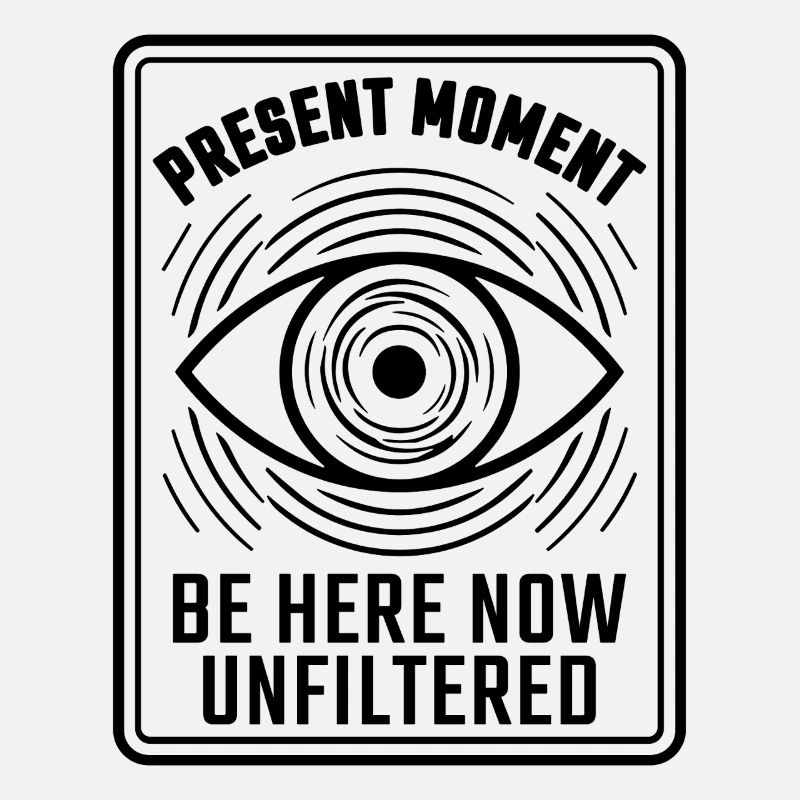 Auge Achtsamkeit Present Moment