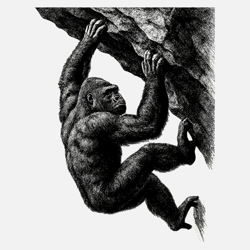Realistic Gorilla: Bouldering & Grip Strength