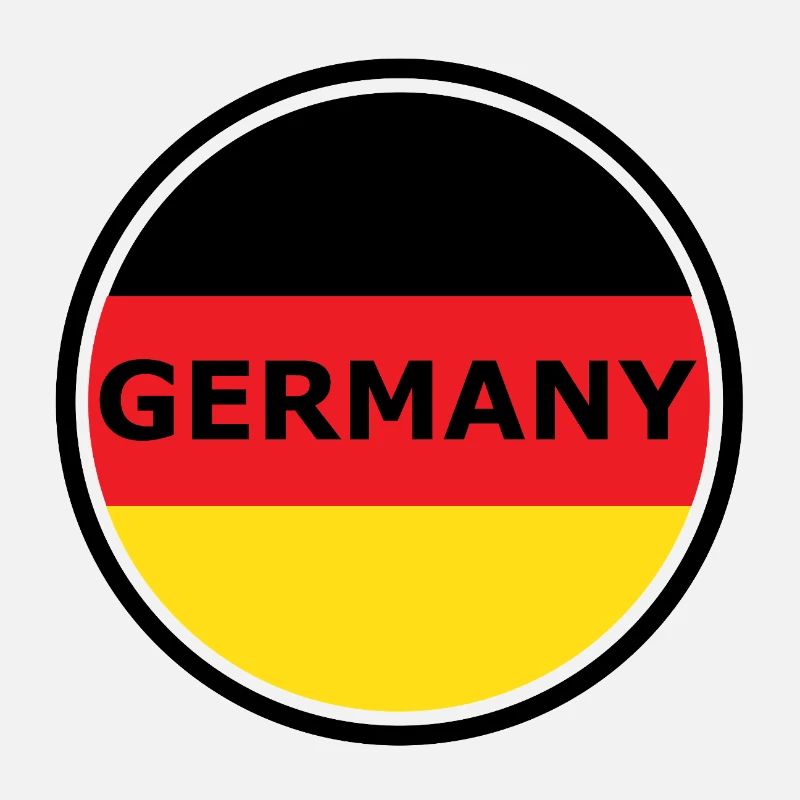 Germany Flag Halbkreis Grafik