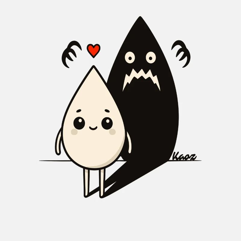 Tiny Heart and Dark Shadow Duo