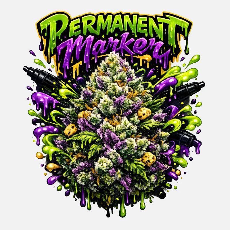 Permanent Marker Graffiti Print