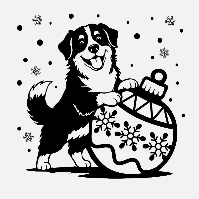 Le chien bernois joyeux de Bombk