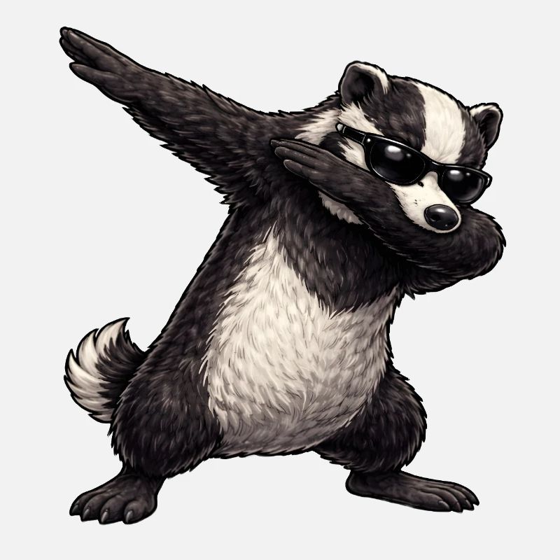 Dabbing Dachs