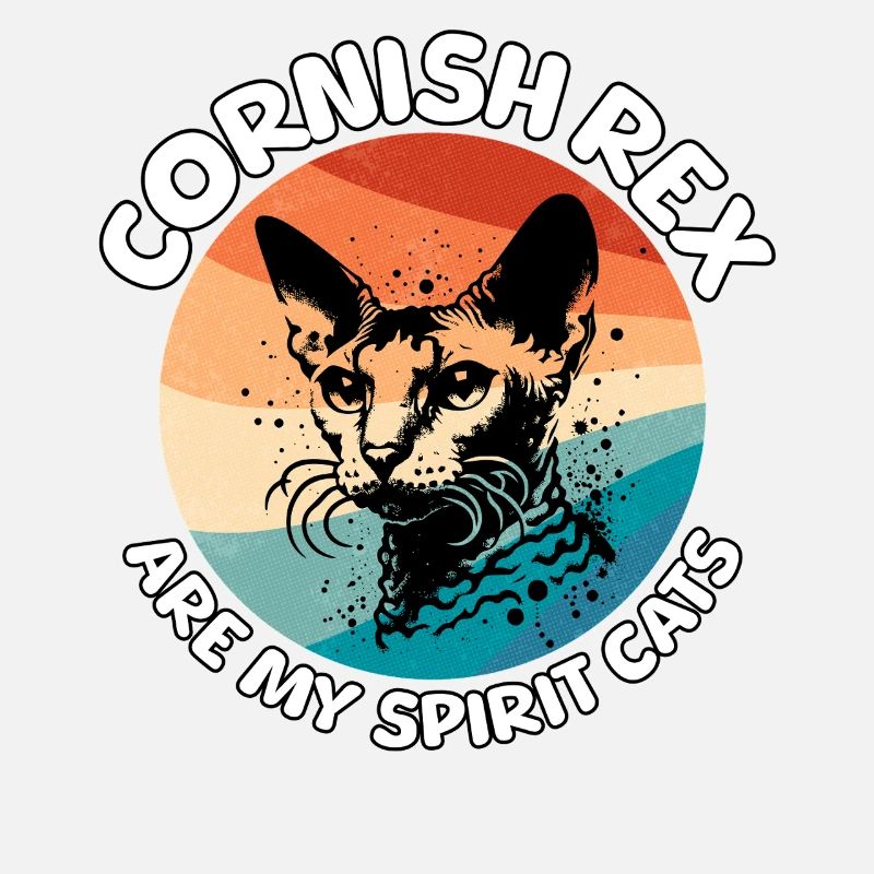 Diques drôles de Cornish Rex Cat