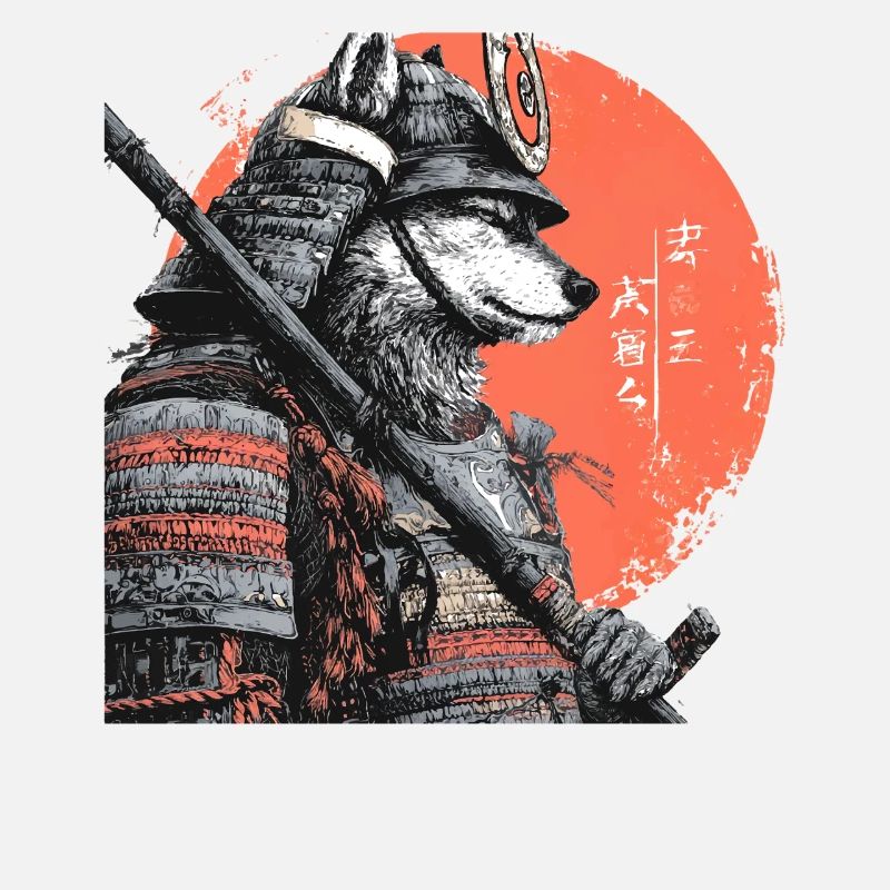 Wolf in Armor samurai 