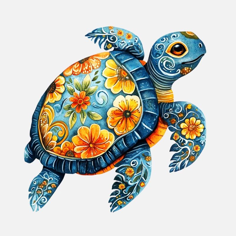 Tortue florale
