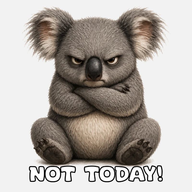 Grumpy Koala – Not Today