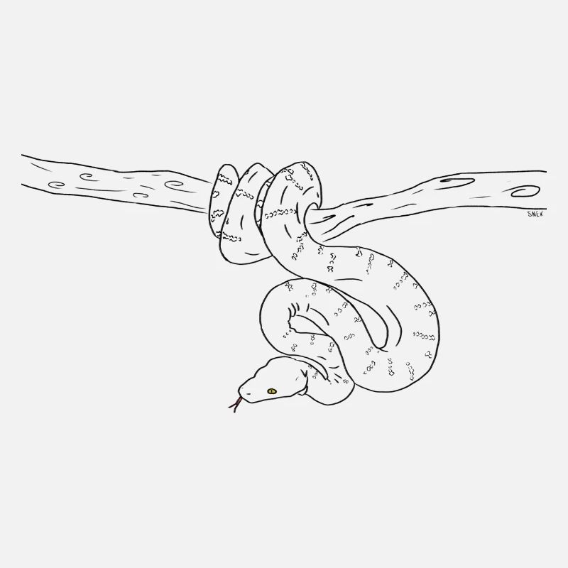 Snake (b&w)