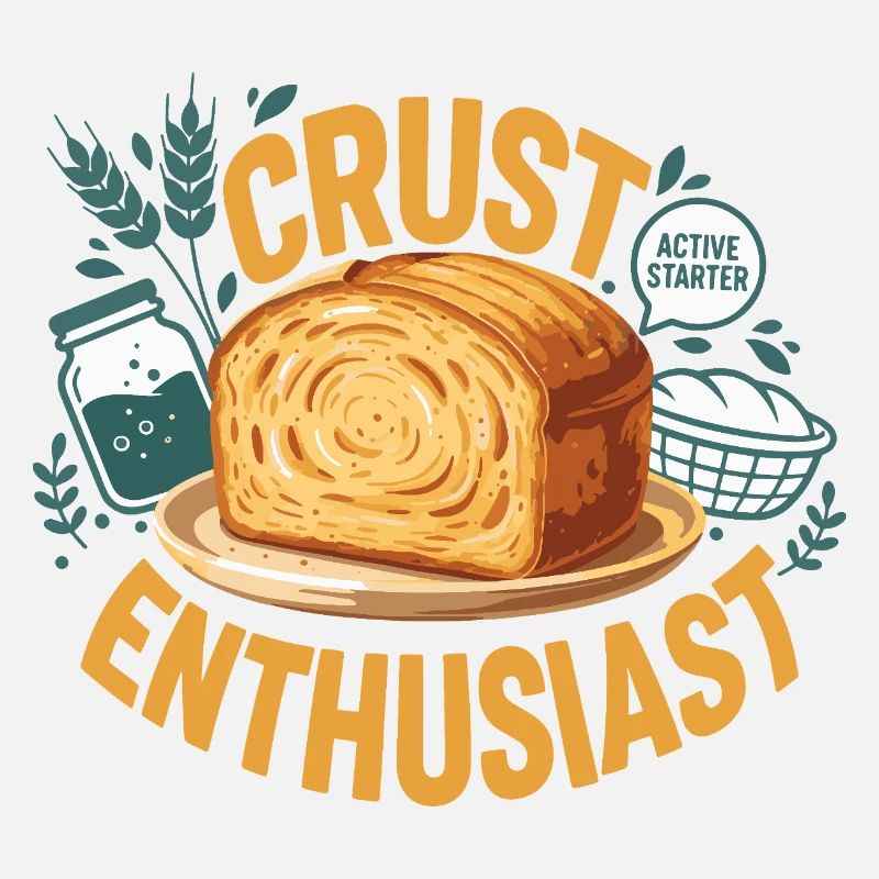 Sourdough Bread Baking Crust Enthusiast Baker Era