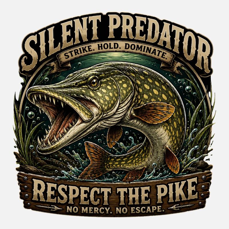 Silent Predator – Aggressives Hechtfang-Design