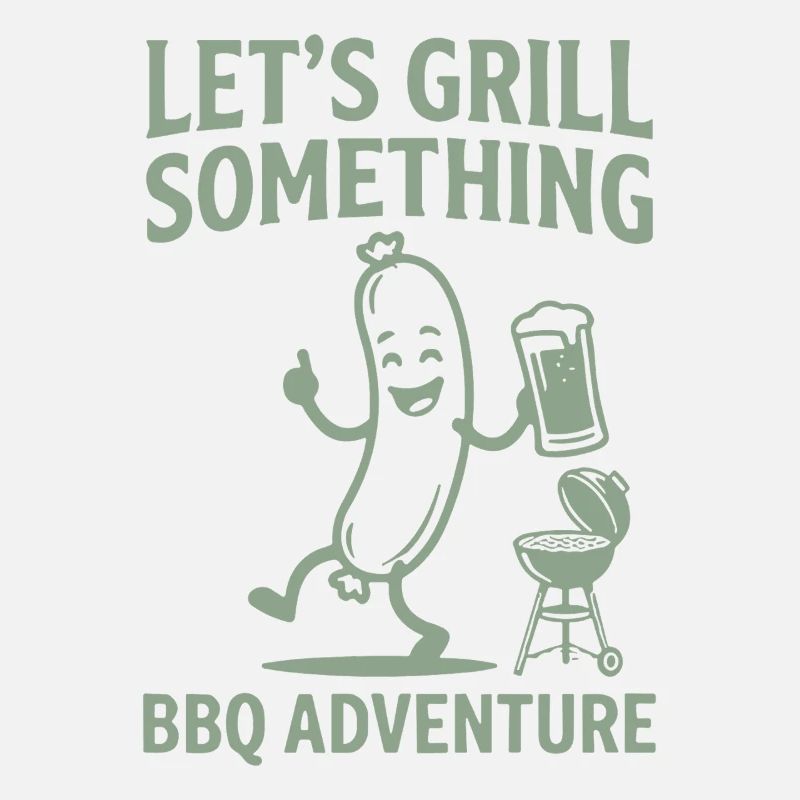 Grillons quelque chose d’aventure barbecue