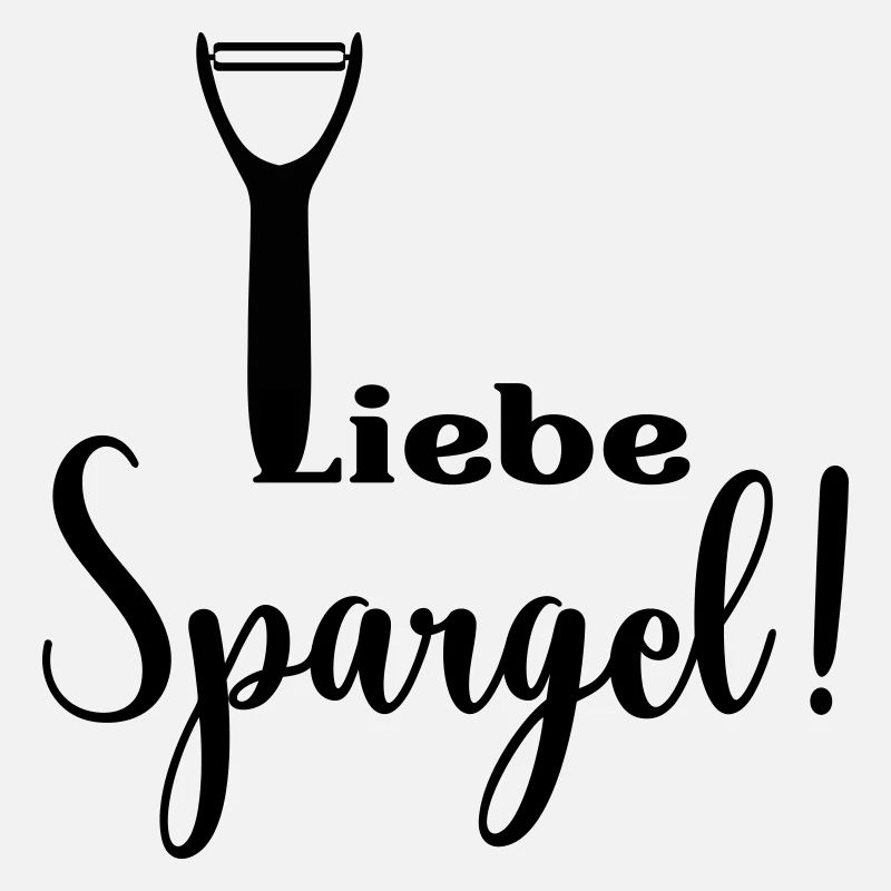 Liebe Spargel Gemüseschäler