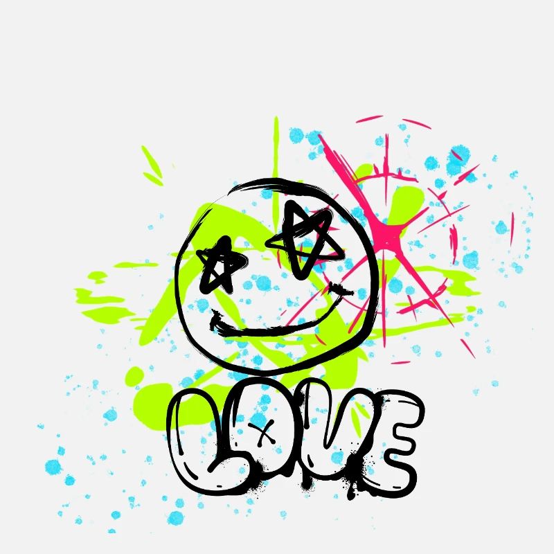 Neon Splatter Chaos