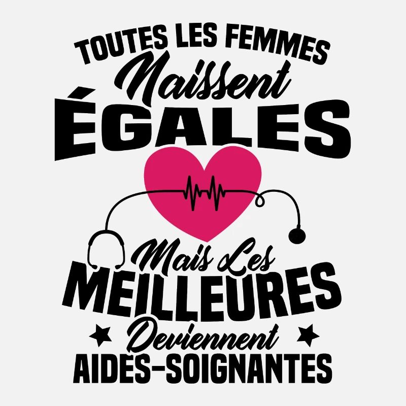 Les meilleures femmes deviennent aides-soignantes