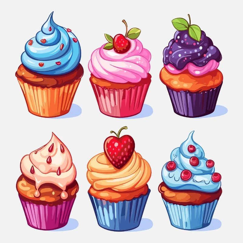 Cupcakes, Cupcake, Candy, Baked Goods