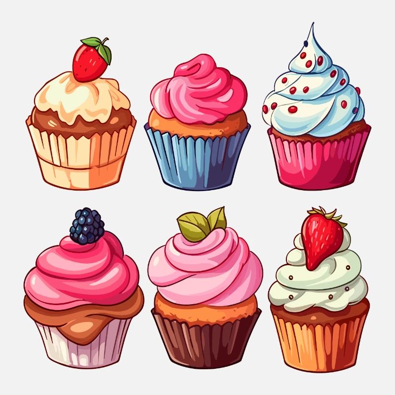 Cupcakes, Cupcake, Candy, Baked Goods
