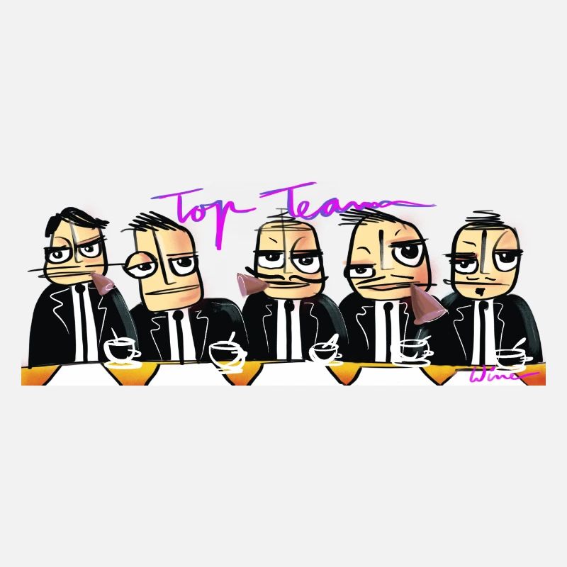 Kaffeebecher - Top Team