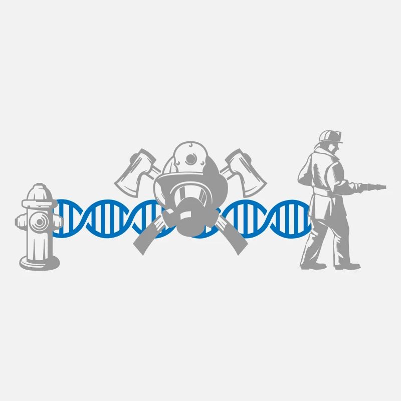 Firefighter Fire Brigade DNA DNA | Colors changeable
